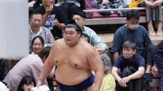 大の里、3連敗中の熱海富士破り1敗守る　琴風氏「落ち着いていた」13日目にも3年連続秋場所V