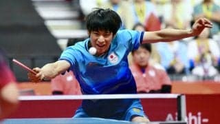 【卓球】戸上隼輔、第2Gを奪い返す…中国・林詩棟を圧倒　60年ぶり金へ重要な第３試合