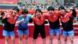 卓球男子「金」　石川佳純さんがインタビュー前に選手に一言　マイクで拾われ「ほのぼのした」「泣いちゃう」「感慨深いだろう」