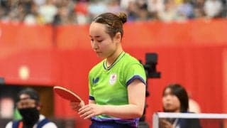 【卓球】伊藤美誠、第1Gを落とす…世界４位中国選手に苦戦　崖っぷちの第３試合