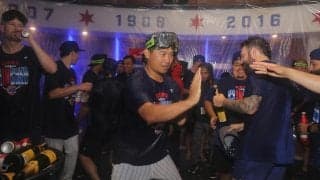 今永昇太の「ジャパニーズスタイル」にファン爆笑　セルフでビール浴び「史上最も面白いヤツだわ」「基本的に無敵」発した禊ぎの言葉に「何なんだ？」