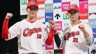 「来シーズン以降、見るのがとても難しくなるかもしれません…」広島FA権取得2選手のお立ち台にファン感慨、4番にエースの力投でG戦勝利「2人はカープの優勝には絶対欠かせない戦力」