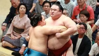 隆の勝が秋場所13日目から休場　左足首を痛め、再出場はなし