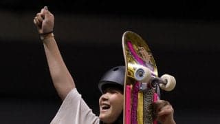 【スケボー】長谷川瑞穂がパーク女子で金メダル！ロス五輪予選大会で優勝した15歳