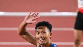 【陸上】「なんやこのタイ人!⁉?」20歳のタイ人スプリンターが準決勝で９秒91の大会新！