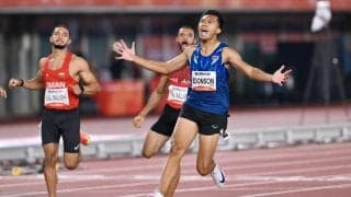 【陸上】「いつの日かオリンピックで金」ブーンソンがアジア歴代２位９秒90＆金メダル／一問一答