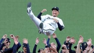 オリックス・平野「やり切らせていただいた」九回に登場、中村晃Ｋ斬り締め　最後は伝家の宝刀フォーク「投げきれた」引退試合
