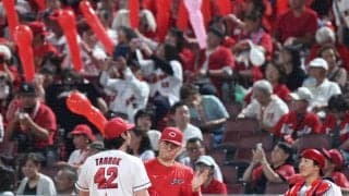 広島・赤木　“ブルペンデー”で勝利の流れ３回０封　新井監督「数少ない得点をよく投手がつないでくれた」