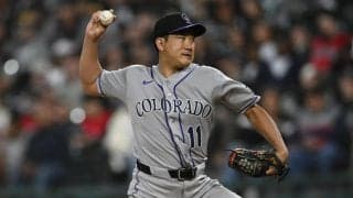 ロッキーズ菅野智之、村上宗隆に２被弾…７回途中４失点で黒星　メジャー２年目は12勝12敗
