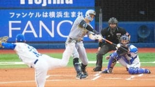 【阪神】佐藤輝明、２年連続100打点に王手　先制中犠飛で今季99打点　横浜は雨降り出す