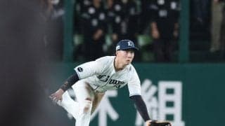【西武】長谷川信哉のユニホーム破れるアクシデント、衝撃ダイビングキャッチで場内大歓声