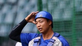 【中日】大量８選手入れ替え　森駿太、味谷大誠、川越誠司ら登録　上林誠知、高橋周平ら抹消
