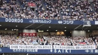 【オリックス】西野真弘「空の上で…」亡き父に感謝、山田修義「思いこみ上げ」涙の引退セレモニー