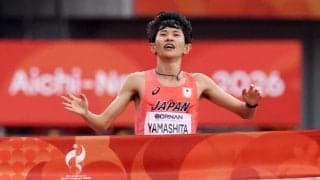 【男子マラソン】山下一貴が金「心底ほっとしています」日本勢は先輩・井上大仁以来８年ぶり