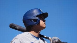 大谷翔平、第4打席は外角低め変化球にバット空を切る…第3打席で２戦ぶり安打もここまで２三振