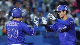 【中日】高卒２年目、森駿太が今季初昇格でプロ１号「一喜一憂しながら成長していきたい」