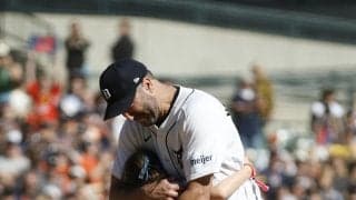 通算266勝の剛腕バーランダー　現役最後の先発　交代時に愛娘とハグして涙　本拠地ファン感動