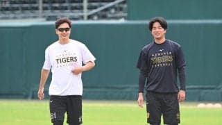【阪神】大竹耕太郎、高橋遥人ら甲子園で投手指名練習に参加　優勝Ｍ４　最短30日にも舞う