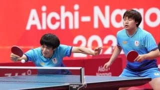 【卓球】松島輝空＆戸上隼輔組は４強敗退「体力面は本当にきつい」中国ペアに１－４で逆転負け