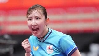 【卓球】早田ひな、４強敗退も「ちゃんと試合になった」中国ファンの大声援は「聞こえなかった」