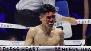 【ボクシング】坪井智也、１回から大量出血「勝負焦ってるのかな」前戦は無効試合