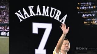 【ソフトバンク】中村晃「最後に翔で終われて最高の野球人生」現役最後の打席は盟友との勝負
