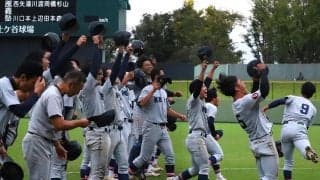 【高校野球】慶応が劇的サヨナラで４年ぶり関東大会　二刀流の渡辺英亜が同点弾にV打／神奈川
