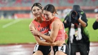 【陸上】中島ひとみ、銀メダルに悔し涙　日本記録更新を重ねて挑むも「これが実力、悔しい負け」
