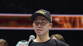 【ボクシング】井上拓真「この１本のベルトじゃなく、集めていきたい」／勝利者インタビュー