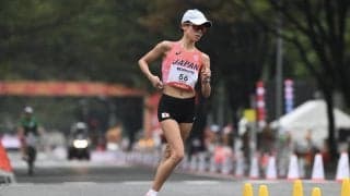 【陸上】女子マラソン競歩トップのカザフスタン選手が失格　梅野倖子が繰り上がり３位
