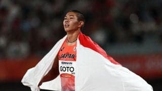 【陸上】「大人の世界は広い」男子400M障害「怪物」後藤大樹が銀メダル　金に０秒11及ばず