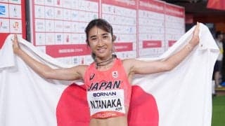 【陸上】女子5000ｍ田中希実は銀メダル、大会３個目のメダル獲得　アジア大会