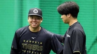 阪神・村上　１０・１先発も泰然「どっしりとできれば」高橋との最優秀防御率争いは「ギスギスさせないで（笑）」