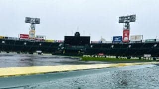 【阪神】雨降り続く甲子園　予定通り午後４時に開門　本拠地胴上げへ望まれる試合開催