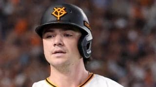 【巨人】ダルベックが突然の途中交代　３点リードの６回守備から姿消し増田陸が４番一塁へ