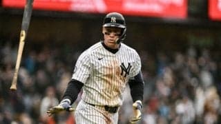 ヤ軍ジャッジはWCS登録外　球団発表…右ふくらはぎ肉離れ→実戦打撃再開で突貫調整も