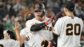 決勝弾の巨人・リチャード「奇跡ですね」２軍からはい上がり大仕事「モチベーションが難しい時もあったけど周りの人にお尻を叩いてもらったり…」