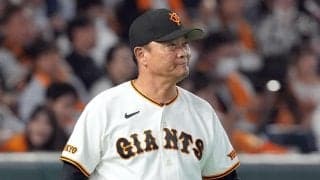 【巨人】“虎キラー”ダルベックは大事を取って早め交代　橋上監督代行「大事な試合が続くので」