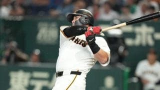 「弾道が理不尽すぎる」巨人27歳右のロマン砲が181.5キロの弾丸アーチ　再び魅せた規格外パワーにファン熱視線「メジャーリーガー並み」