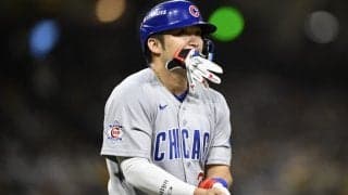 カブスが崖っぷち…鈴木誠也は1安打　パドレス先勝、松井裕樹はPCA三振斬り→完璧救援