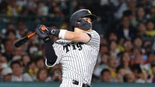 【阪神】キング佐藤輝明が38号２ラン　２位森下翔太とお決まりのパフォーマンスも披露