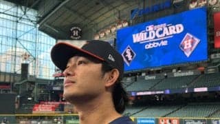 今井達也、苦しんだメジャー1年目で初のポストシーズン。「手応えは感じる予定もない」