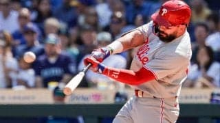 フィリーズが延長戦勝利　シュワーバーら一発攻勢で1勝1敗に…ド軍との地区Sへ望み