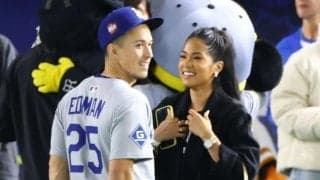 ドジャース　エドマンの激カワ長男＆長女がサンフランシスコに　シーズン最終遠征に帯同　妻・クリステンさんが公開　イーライ君は１人で航空機へ
