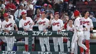 広島　中日戦で１０年ぶりのシーズン１６勝　床田が今季初完投！川口和久以来の４年連続の規定投球回に到達