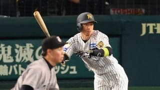 【阪神】１番の存在感　近本光司、連続試合安打を19に伸ばす　連続出塁は27試合