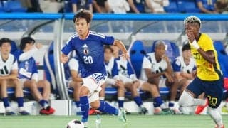 【日本代表】MF久保建英が好機を演出「僕がサイドだったらシンプルに使ってほしい」