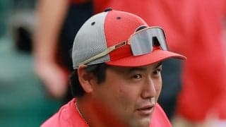 【広島】足首痛めて途中交代した末包昇大が練習に参加「痛いかゆいと言っていられない」