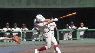 元オリックス右腕を父に持つ春日部共栄の主砲がお目覚め2ラン！浦和学院と接戦演じるもチームは逆転負け【埼玉】