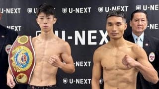 【ボクシング】ＷＢＯ-ＡＰ王者・武藤涼太の相手が３００グラム超過で計量失格　怒りを「冷静にぶつけたい」…当日計量をクリアすれば試合実施